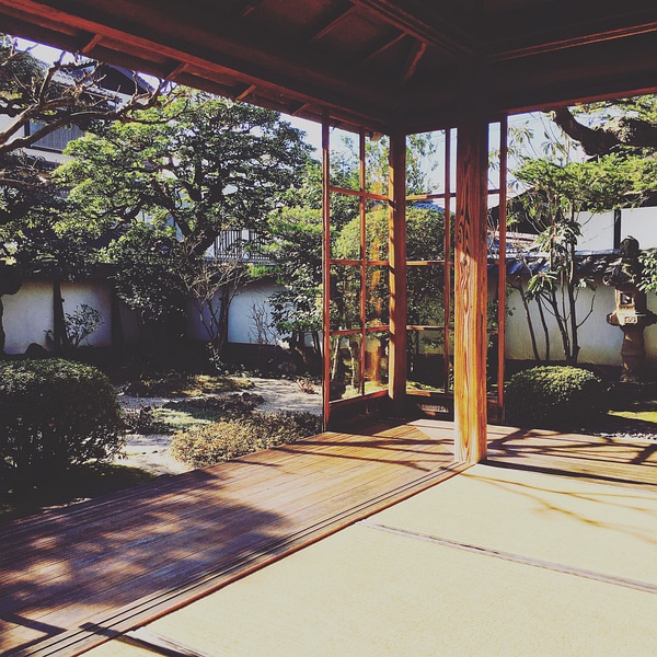 小泉八云的故居, 很喜欢这种日式小庭院